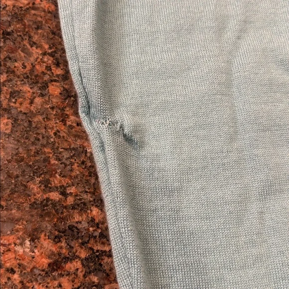 J. Jill Light Teal Merino Wool Sweater - Picture 10 of 11